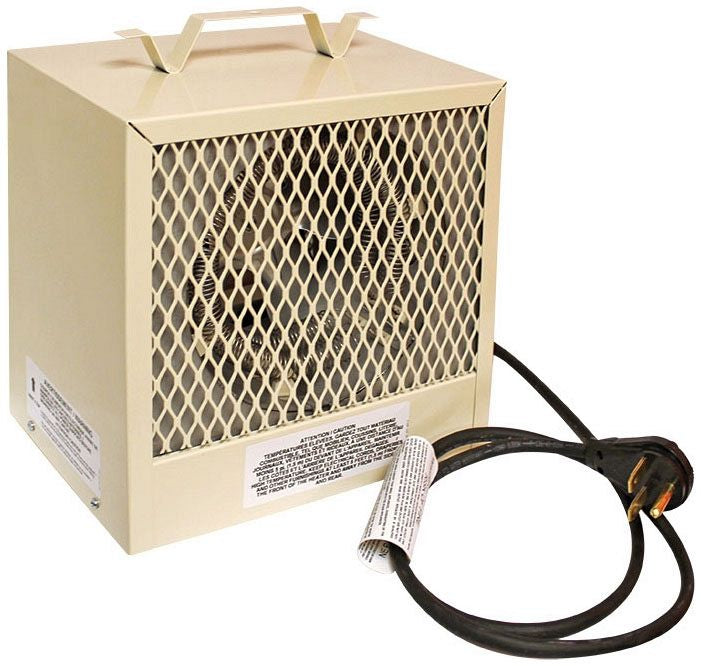 Ouellet OCCU4000AM-MO-TB6 Single Phase Portable Construction Heater - Wattage: 4000/3000 - Voltage: 240/208 - Finish: Almond