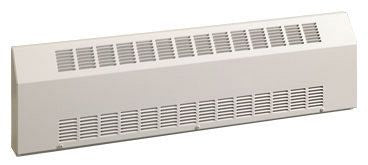 Ouellet OPR2004AM 82" Heavy-Duty Steel Draft Barrier Electric Baseboard Heater - Voltage: 480V - Wattage: 2000W - Finish: Almond