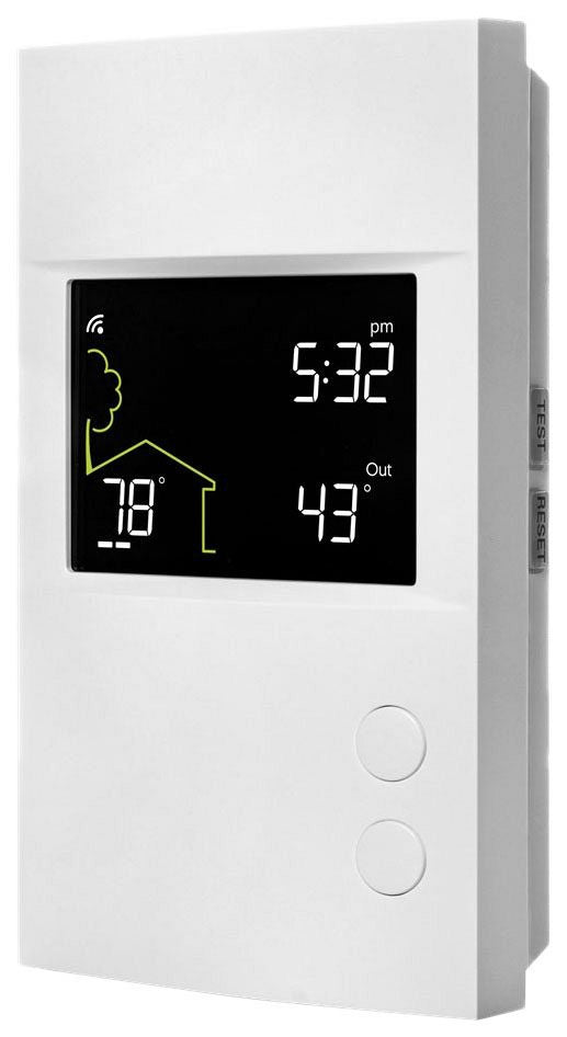 Ouellet OTH3600-GA-ZB Smart Thermostat with Zigbee for Floor Heating Systems - Voltage: 120-240V - Finish: White