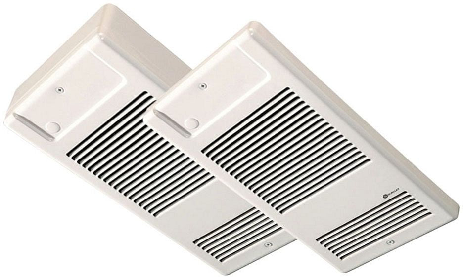 Ouellet OVSPU0752BL Residential Ceiling Fan Heater - Voltage: 120V - Wattage: 750W - Finish: White