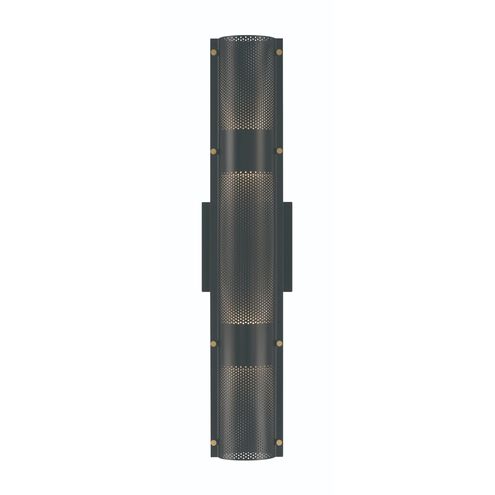 Eurofase Lighting 46802-019 Westcliffe LED 4.5 inch Wall Sconce Wall Light, Wattage 16W, Black Finish