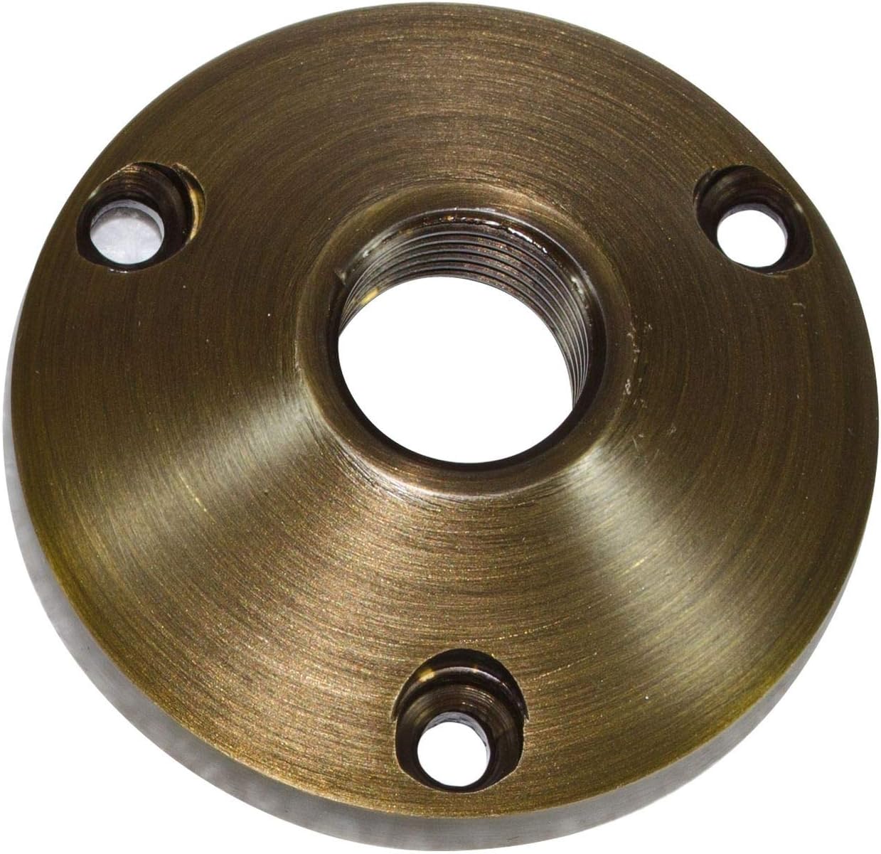 Dabmar Lighting P-MB-5-WBS Female Suface Mounting Bracket, Weathered Brass Finish