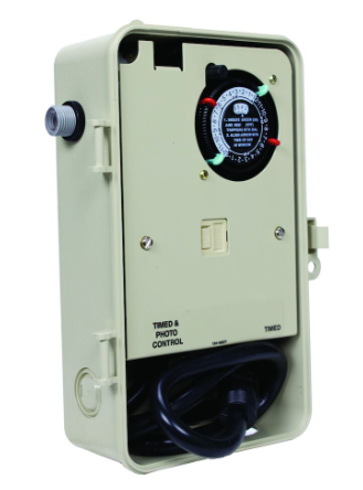 Intermatic P1251P Two-Circuit Portable Outdoor Timer W/ Photocontrol