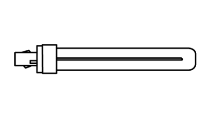 Elco Lighting P26 Bi-Pin CFL Lamp Quad, Wattage 26W