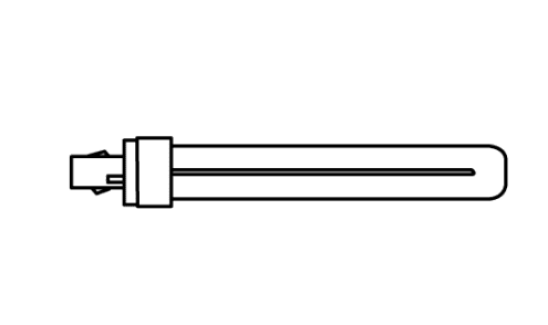 Elco Lighting P32T-4 5.5" 2-Pin Triple Biax CFL Lamp, Wattage 32W