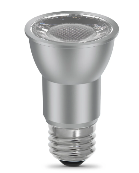 Feit Electric PAR16DM60/930CA/2 (60W Replacement) Bright White PAR16 Dimmable Reflector LED, Color Temperature 3000K, Wattage 6.2W, Voltage 120V - 2 Pack