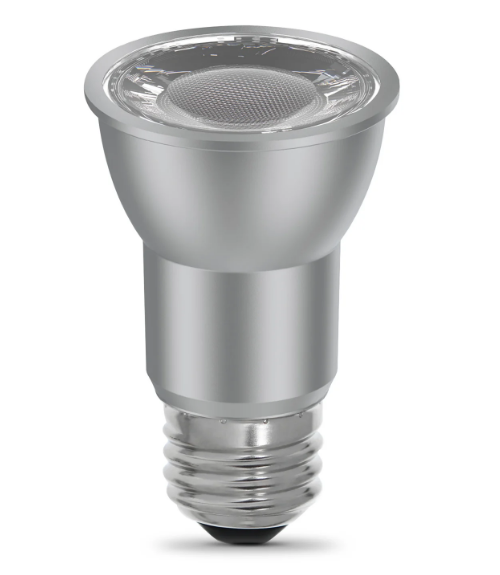 Feit Electric PAR16DM60/950CA/2 (60W Replacement) Daylight PAR16 Dimmable Reflector LED, Color Temperature 5000K, Wattage 6.2W, Voltage 120V - 2 Pack