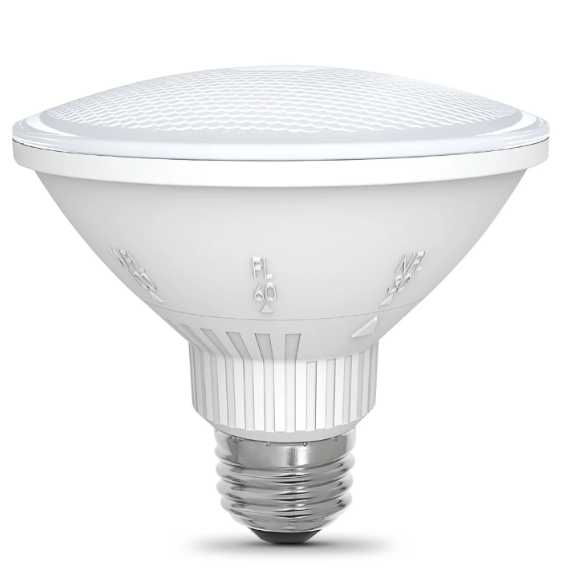 Feit Electric PAR30S/ADJ/950CA 8.3W (75W Replacement) Daylight (5000K) Short PAR30 Adjustable Angle Reflector LED Light Color Temperature 5000K, Wattage 8.3W, Voltage 120V Pack 1