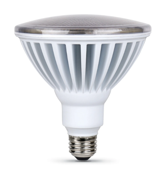 Feit Electric PAR38/3750/5K/DDLEDI 250W Replacement Daylight Dimmable Dusk to Dawn PAR38 Color Temperature 5000K, Wattage 40W, Voltage 120V Pack 1