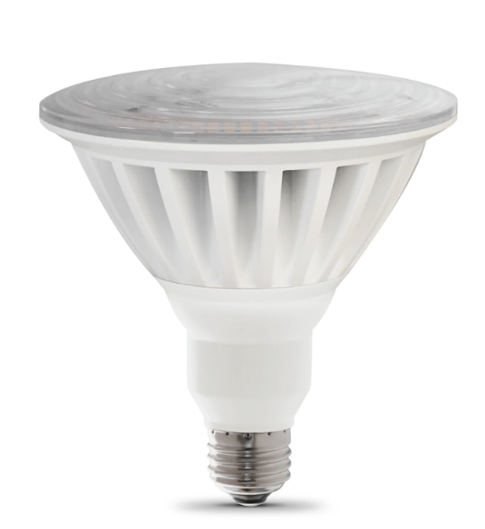 Feit Electric PAR38/5000/5K/LED 325W Replacement PAR38 High Lumen LED Light Color Temperature 5000K, Wattage 55W, Voltage 120V Pack 1
