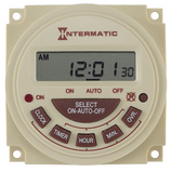 Intermatic PB314E 24-Hour 240V Electronic Panel Mount Timer