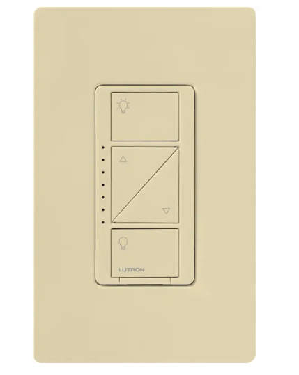 Lutron PD-10NXD-IV Caseta Wireless In-Wall Dimmer PRO, Ivory Finish
