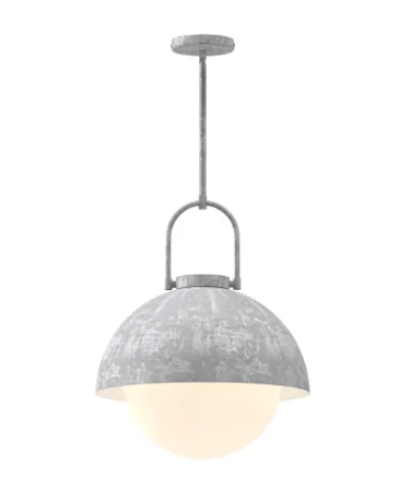 Alora Mood PD507216SLOP Harper 1 Light 15.75 inch Steel Shade Pendant Ceiling Light