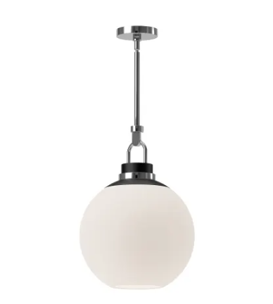 Alora Mood PD520516CHOP Copperfield 16" Wide Pendant with Opal Glass Shade