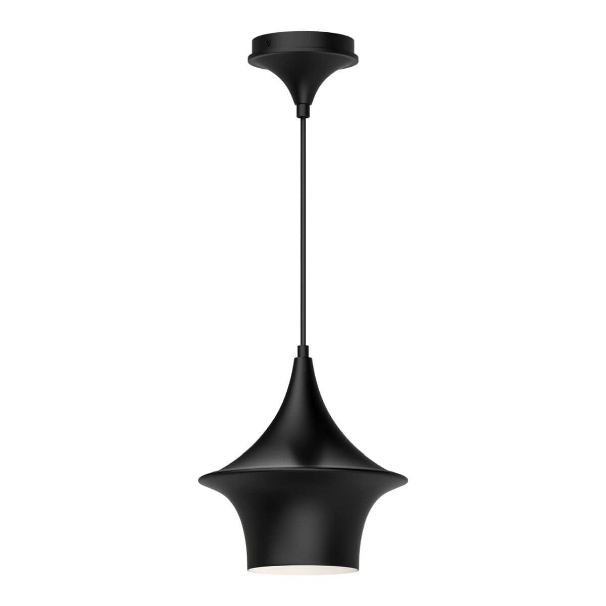 Alora Mood PD523009MB 10" Emiko 1-Light Pendant Fixture - Matte Black