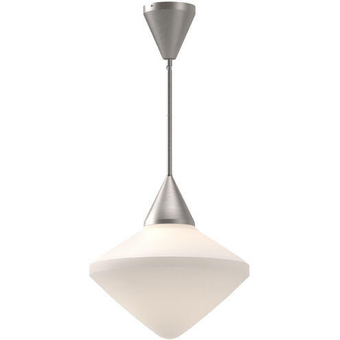 Alora Mood PD537714BNOP Nora 1 Light 14.13 inch Pendant Ceiling Light Brushed Nickel Finish