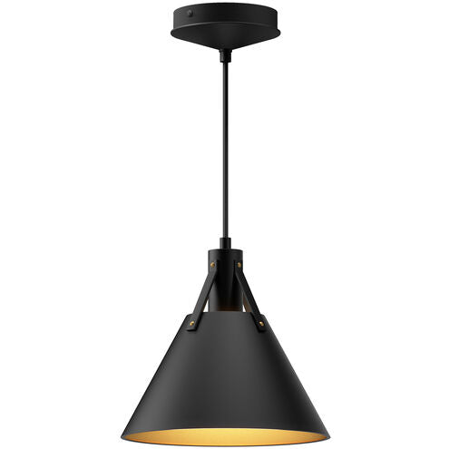 Alora Mood PD584510MB Archer 1 Light 9.50 inch Pendant