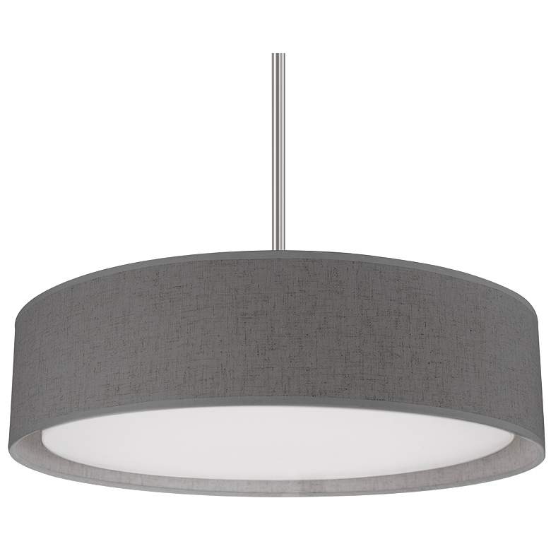 Kuzco Lighting PD7920-GY-5CCT Dalton LED 20 inch Gray Pendant Ceiling Light, Multi-Color Temperature, Wattage 30W
