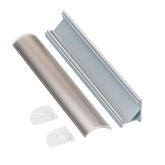 American Lighting PE-RAD-2M-BNDL1 78" Radius Surface Mounting Channel Bundle