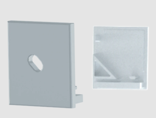 American Lighting PE-RUBIK-FEED Premium Extrusion Rubik End Cap