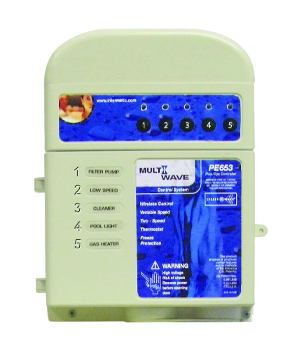 Intermatic PE653 MultiWave® 5-Circuit Wireless Pool Timer Receiver