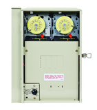 Intermatic PF1222TB1 Pool Timer Control System w/Freeze Protection & Load Center w/4-8 Breaker Panel