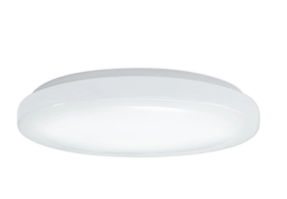 Feit Electric PF13/RND/4WY/WH 13 in. 3-in-1 Color Selectable Round Puff LED Ceiling Fixture Multi Color Temperature Wattage 22.5W, Voltage 120V 4 PACK