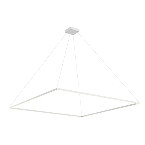 Kuzco Lighting PD88172-WH-UNV-010 Piazza 72-in Pendant Ceiling Light - CCT: 3000K - Finish: White