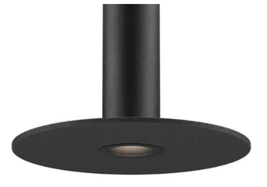 Dals Lighting PIL-ACCFD24-DG-BK Black mounting reflector and 24 Inch felt disk Dark Gray for PILXX