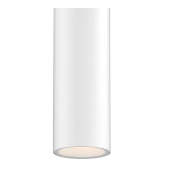 Dals Lighting PIL42-CC-UNV-WH 42 Inch Cylinder Flushmount, Universal Driver, 5CCT - White Finish