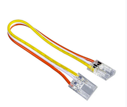 Lotus LED Lights PJ1-LJ00-0561 Bag of 5 Tape to Tape Connector 3 pin 10 mm with 6" wire in between