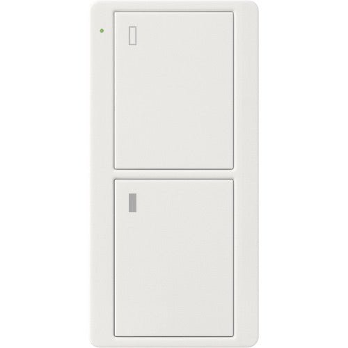 Lutron PJ2-2B-GWH-L02 Pico Wireless Control Keypad W/2-Buttons Appliances Icon, White Finish