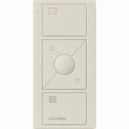 Lutron PJ2-3BRL-GLA-S01 Pico Wireless Shade Control Keypad - 3-button With Raise/lower - Light Almond Finish