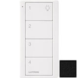 Lutron PJ2-4B-TMN-P14 Pico Wireless Scene Keypad W/ 4 Buttons Universal Room Icons, Midnight Finish