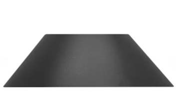 EnvisionLED PL-H-ALM-BL-FL Path Light Cap Flat Aluminum Black