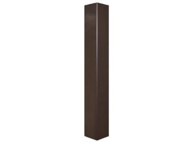 MaxLite PL-SA4-16E1-B Square Straight Aluminum 16 height, 4" Sq, 0.188", Ae Drill Hole Pattern, 4 Sides, Bronze