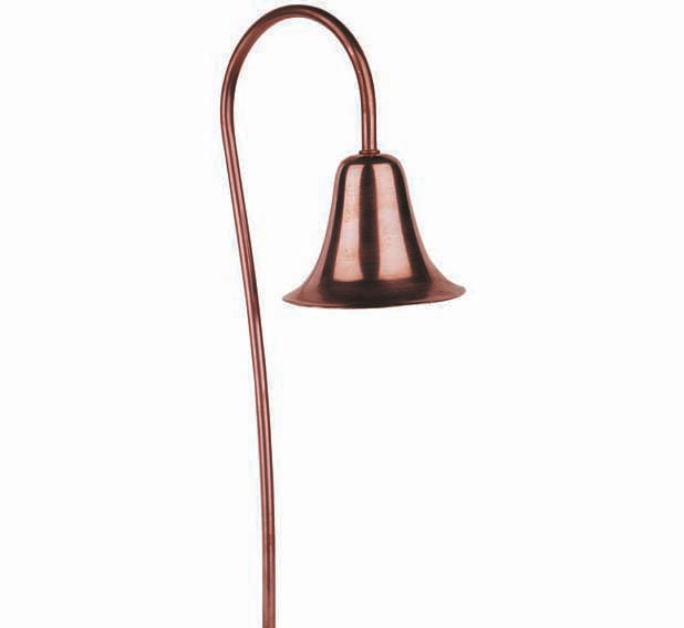 Focus Industries PL02L12WBR 3W Omni-3 Super Saver LED - Color Temperature: 3000K - Bell Size: 4.5" - Finish: Weathered Brown