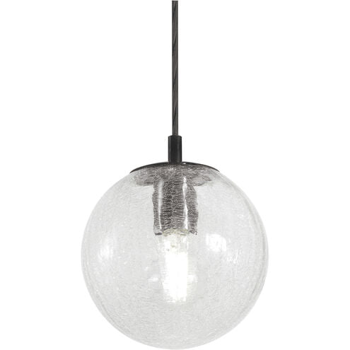AFX Lighting PLAP07MBBK Palla 1 Light 7.1 inch Black Pendant Ceiling Light in 7 inch