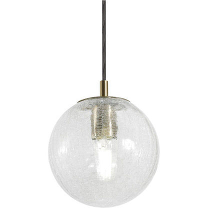 AFX Lighting PLAP07MBLB Palla 1 Light 7.1 inch Light Antique Brass Pendant Ceiling Light in 7 in