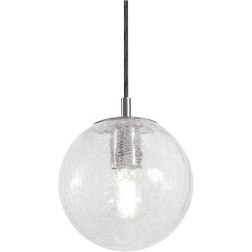 AFX Lighting PLAP07MBSN Palla 1 Light 7.1 inch Satin Nickel Pendant Ceiling Light in 7 in