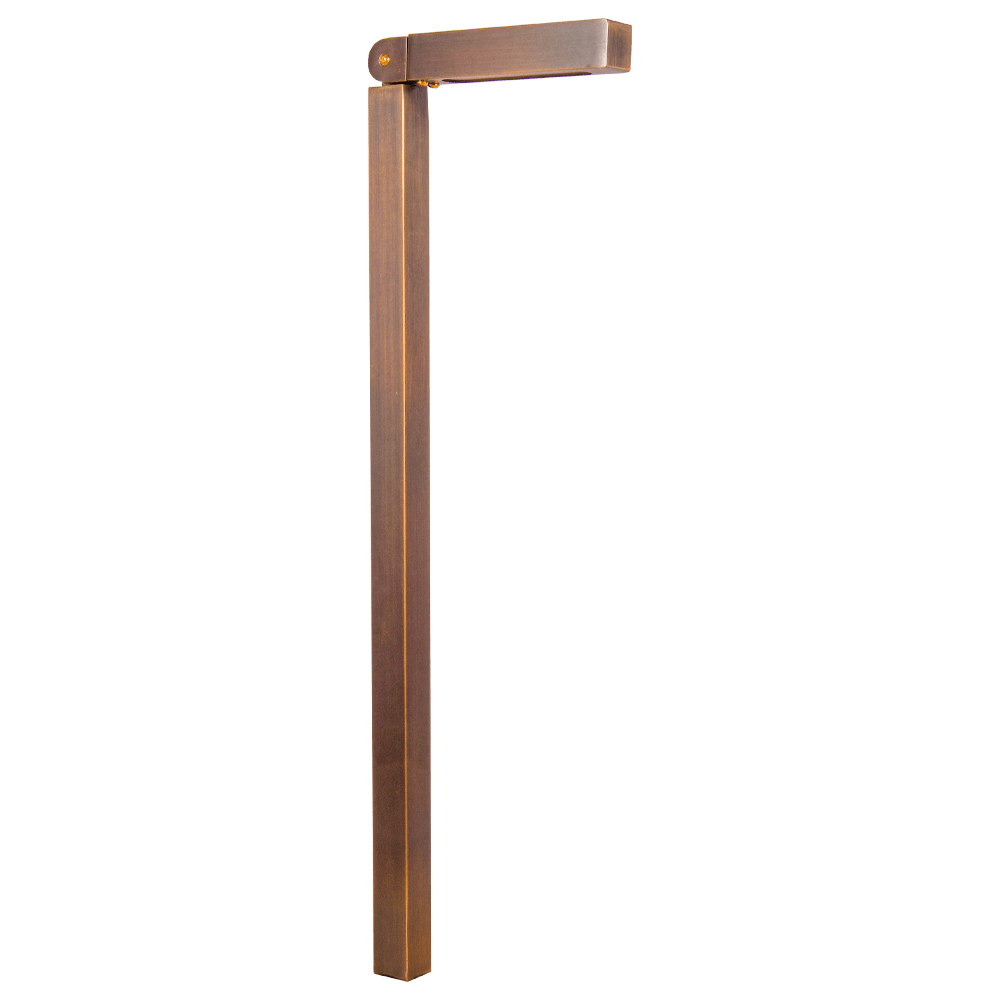 ABBA Lighting USA PLB14-NB Brass Path Lights - Finish: Natural Brass