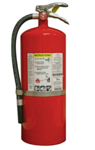 Kidde PLS-20MP-1 Pro Plus Fire Extinguisher 20lb, Rechargeable with Wall Hook