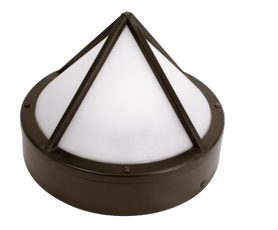 Westgate PML-R-MCT-BR Pier-Mount Light, Wattage 12W, Multi-Color Temperature, Black Finish
