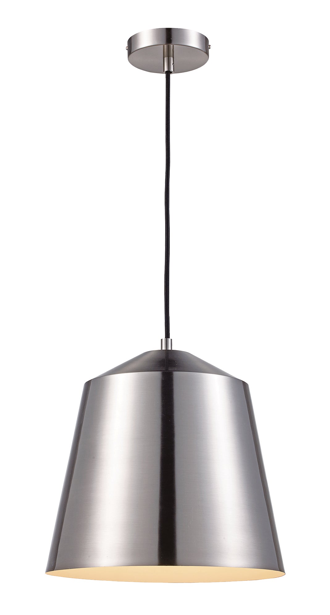 Trans Globe Lighting PND-2163 BN Benjamin brushed nickel pendant light