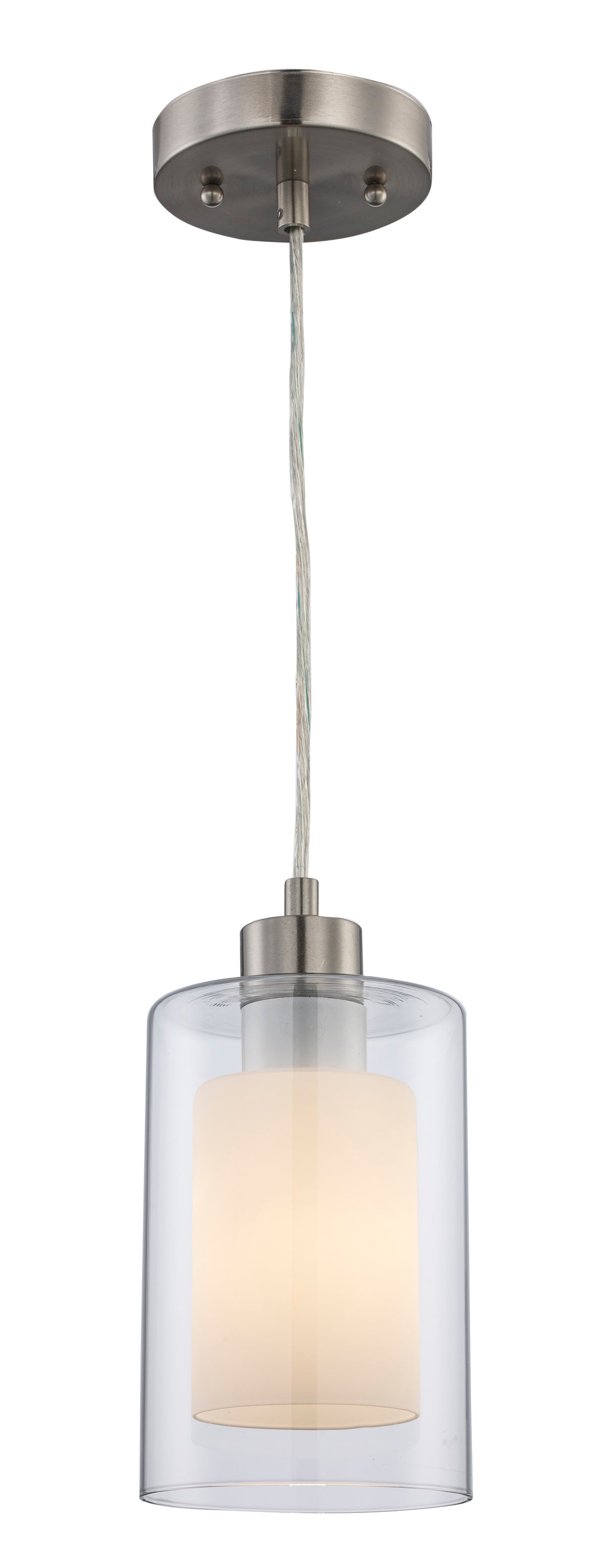 Trans Globe Lighting PND-2178 BN Modesto brushed nickel pendant light