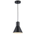 Trans Globe Lighting PND-2202 BK Belinda 1 Light Black Pendant Ceiling Light