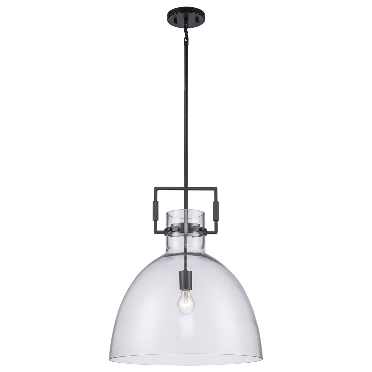 Trans Globe Lighting PND-2229 BK Ameranth black pendant ceiling light