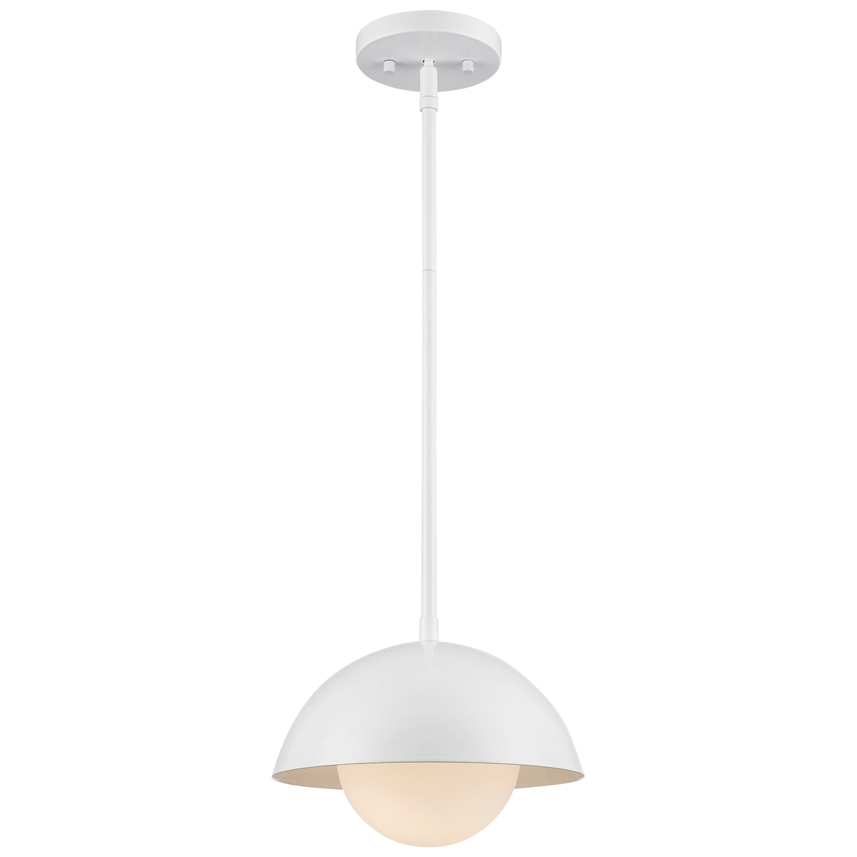 Trans Globe Lighting PND-2239 WH Maureen white pendant ceiling light