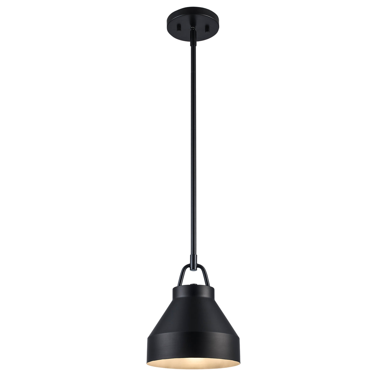Trans Globe Lighting PND-2241 BK Lowen black pendant ceiling light