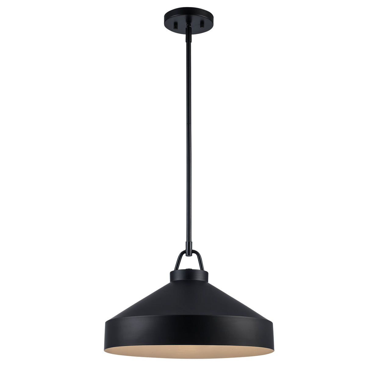 Trans Globe Lighting PND-2243 BK Lowen black pendant ceiling light